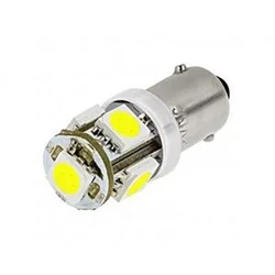 OEM LED sijalica BA9S Canbus sa 5 SMD dioda, Bela