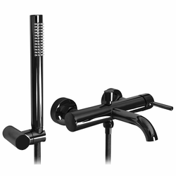 Mešalnik za kopel Rea Lungo Black metallic