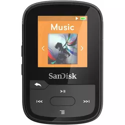 SANDISK MP3 predvajalnik Sansa Clip Sport Plus 16GB, črn