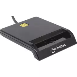 MANHATTAN vanjski USB čitač pametnih kartica 102049