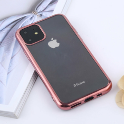 Ovitek za iPhone 11 | Rose Gold, prozoren