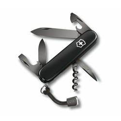 Victorinox - Višenamjenski džepni nož 9,1 cm/12 funkcija crna