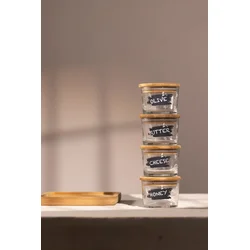 Hermia Set kutija za skladištenje, 4 komada, Providni
