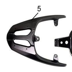 Zadnji paktreger za skuter Motovene New Flash HF, crni