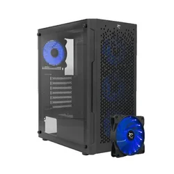 WHITE SHARK Bullet Crno Kućište + 4 x Vector Ventilatora
