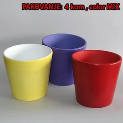 Saksija Obloga kupa kolor mix dimenzija 18x17cm