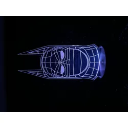 GENTILIS Batman LED Lampa, RGB