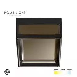 LED PLAFONJERA BL130CW 9W CCT CRNA IP65
