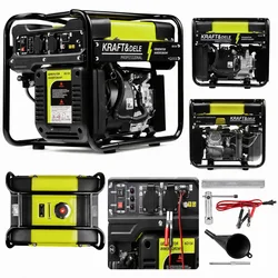 Kraft&Dele 4000W inverterski generator stabilno delovanje |