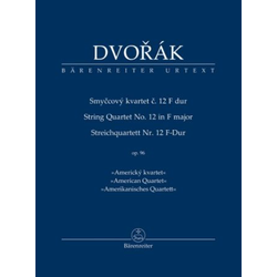 DVORAK:STRING QUARTET NO.12 IN F-DUR OP.96 STUDY SCORE