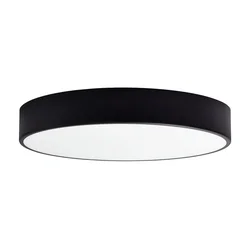 Plafonsko svetlo CLEO 4xE27/24W/230V, prečnik 50 cm, crna