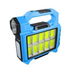 Punjiva LED Lampa 3 u 1 sa Solarnim Panelom, XPE plus SMD plus COB, Power Bank