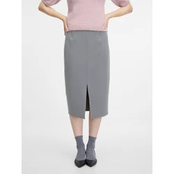 Grey womens sheath midi skirt ORSAY - Womens