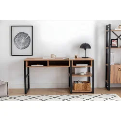 Hanah Home Emro Radni sto 150x75.8x58.4cm, Bež