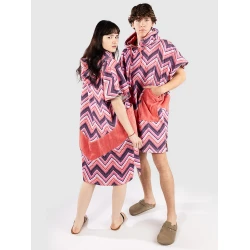 All-In Beach Crew Jacquard V Surf Poncho yucatan