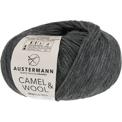 Austermann Camel & Wool 90343-11 Grey Pletilna preja