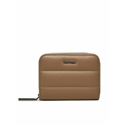 Denarnica Calvin Klein ženska, bež barva, K60K612201