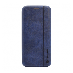 Maska na preklop Teracell Leather za Samsung Note 10 Lite/N770F/A81/A815F plava