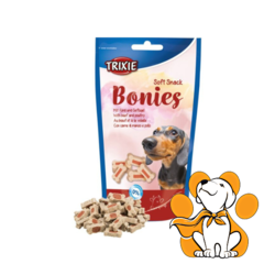 Trixie Dog Soft Snack Bonies With Beef and Poultry 75g, Sa Govedinom i Živinom