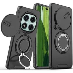 Maska za telefon CamShield Ring stand za Xiaomi Redmi Note 14 Pro Plus, EU, Crna