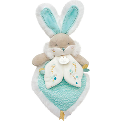 Doudou Darilni set - Igrača turkizen prijatelj zajček 24 cm
