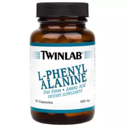 TWINLAB kapsule L FENILALANIN 60 kapsula