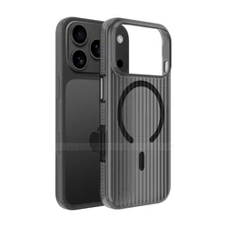 Xingqiuweishi Maska za mobilni telefon iPhone 17 Pro Max, Crno-siva