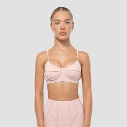 GymBeam Cosmo Sports Bra Pink S