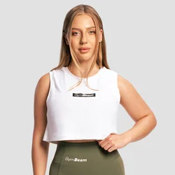 GymBeam Women‘s Combat Tank Top White