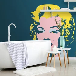 Tapeta Marilyn Monroe v pop art dizajnu - 147x99