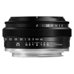 TTArtisan objektiv MF 25mm F/2 (Sony E)