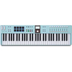 Arturia KeyLab Essential 61 mk3 MIDI keyboard Aquamarine