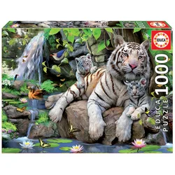 Puzzle Beli Tigar