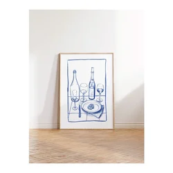 Dekorativna slika u okviru 50 x 70 cm