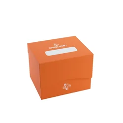 Škatla za igralne karte Gamegenic Side Holder 100+ XL - oranžna