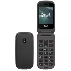 MEANIT mobilni telefon Senior Flip 1, Black