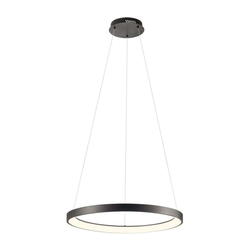 Redo 01-2674- LED prigušiva luster na sajli ICONIC LED/50W/230V pr. 58 cm crna