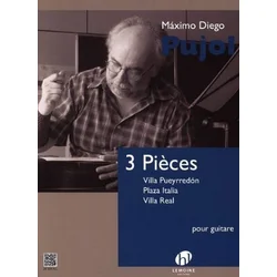 PUJOL:3 PIECES POUR GUITARE