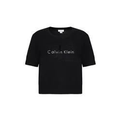 Calvin Klein Jeans Pulover črna/bela