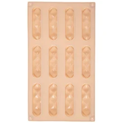 shumee Silikonski model za piškote in praline bež barve 29,5 x 17 x 1,5 cm