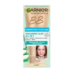 GARNIER BB Dnevna krema za mešovitu do masnu kožu Light Skin Naturals 50 ml