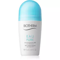 Biotherm Eau Pure antiperspirant roll-on s 48-satnim učinkom (48h anti-perspirant with vitamin F) 75 ml