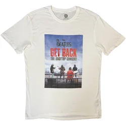 The Beatles Rooftop Concert White XL Majica