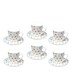 Sigma set šoljica 6/1 JH-CS-V6-MET Cvetna Radost