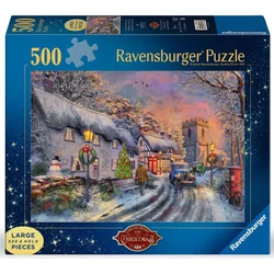 Ravensburger - Puzzle Vrnitev domov za božič XXL - 500 kosov