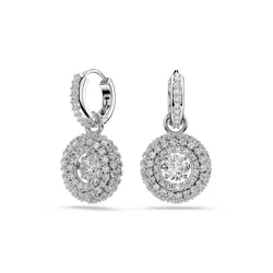 Swarovski uhani ženski kovinski s kubičnim cirkonijem SUBLIMA