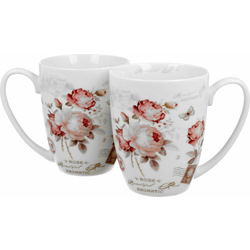 Duo Set 2 skodelic Vrtnica, 380 ml, porcelan, v lični darilni embalaži, 0266