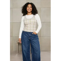 Trendyol Curve Ženska bluza Tbbss26Af00026, Krem