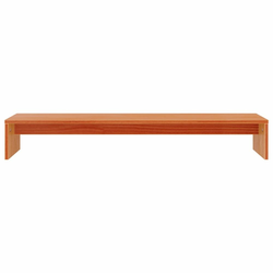 Stalak za monitor voštano smeđi 100x27x15cm od borovine