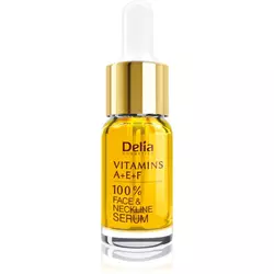 Serumi za lice i vrat sa vitaminima E, A i F za revitalizaciju 10 ml - DELIA | Kozmo Shop Online
